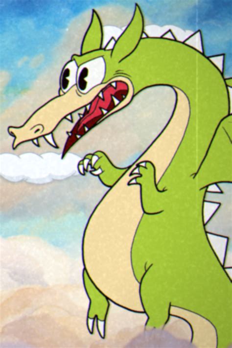 cuphead dragon boss|Grim Matchstick .